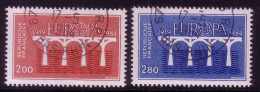 FRANKREICH MI-NR. 2441-2442 O EUROPA 1984 - BRÜCKE - 1984