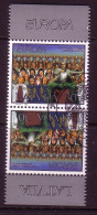 LETTLAND MI-NR. 476 O KEHRDRUCKPAAR EUROPA 1998 - FESTE Und FEIERTAGE CHOR - 1998