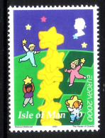 ISLE OF MAN MI-NR. 896 POSTFRISCH(MINT) EUROPA 2000 STERNENTURM - 2000