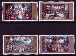 VATIKAN MI-NR. 1411-1414 POSTFRISCH RESTAURIERUNG SIXTINISCHE KAPELLE (III) 2002 - Unused Stamps