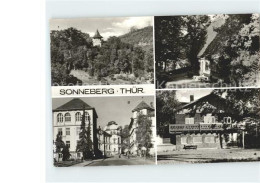 71900304 Sonneberg Thueringen Schlossberg Lutherhaus Spielzeugmuseum Blockhuette - Sonneberg