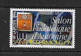 SAINT PIERRE ET MIQUELON 1996 SALON D'AUTOMNE YVERT N°637 NEUF MNH** - Ongebruikt