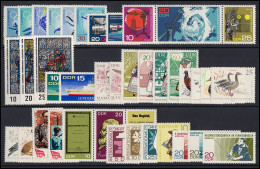 1335-1433 DDR-Jahrgang 1968 Komplett, Postfrisch ** / MNH - Annual Collections