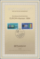 ETB 14/1994 Europa: Entdeckungen, Erfindungen - 1991-2000