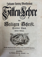 Sitten-Lehre Der Heiligen Schrift. Dritter Theil. - Other & Unclassified