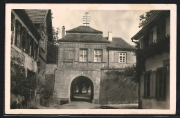 CPA Lauterbourg, Porte De Landau  - Lauterbourg