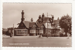 Worthing - Thomas A Becket Hotel - C1950's Sussex Real Photo Postcard - Worthing