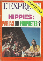 L'Express - N° 998  - Du 24 Au 30 Août 1970 -  Les Hippies - Les Krupp - Auto Une Berline Nommée Désir - Allgemeine Literatur