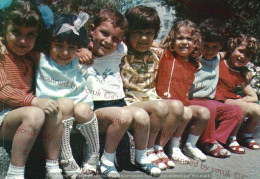 Albania, Femije Te Gezuar = Happy Children. (Original Postcard, 1970/80, 10x15 Cm.) * - Albania