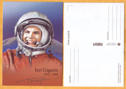 2021 Moldova Moldavie Moldau  "Yuri Gagarin - 60 Years Of Space Flight". Cosmonaut, - Moldavia