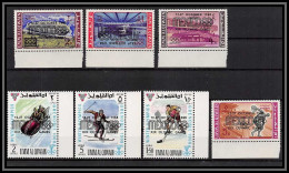 0221/ Umm Al Qiwain N°254/260 Tokyo 64 Overprint Surchargé MEXICO 68 Jeux Olympiques Olympic Games** Mnh - Zomer 1964: Tokyo