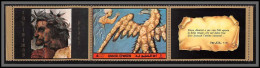 0365/ Umm Al Qiwain ** MNH Michel N°918 A Dante Tableau (Painting) Vignettes Labels Eagle Of Souls - Umm Al-Qiwain