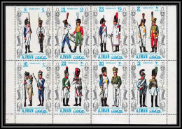 Ajman - 2526/ N°684 A A/H Napoleon Napoleonic German Uniforms Allemagne ** MNH - Napoleone