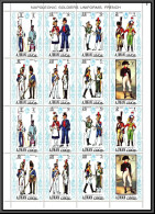 Ajman - 2524c/ N°685/692 A Napoleon Napoleonic Uniforms France ** MNH Feuille Complete (sheet) - Napoleone