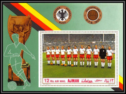 Ajman - 4526b/ Bloc N°84 A German National Football Team 1969 Soccer Neuf ** MNH - 1970 – Mexique