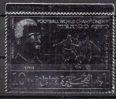 Fujeira - 1666/ N°600 A Pelé Argent Silver Football Soccer WORLD CHAMPIONSHIP MEXICO 1970 Neuf ** MNH - 1970 – Mexique