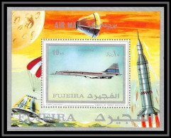 Fujeira - 1592/ Bloc N°43 A AIR AND SPACE CRAFT Concorde Espace (space) ** MNH 1971 - Concorde