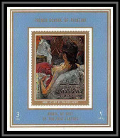 Manama - 3156t/ N°810 Seurat French Nudes Peinture Tableaux Paintings Deluxe Miniature Sheet ** MNH  - Desnudos