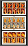 Manama - 3158a/ N°425/430 B Modigliani Tableaux Paintings Non Dentelé Imperf Nus Nude Naked MNH Feuille Sheet - Desnudos