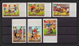 Manama - 3062d N°284/289 A Football Soccer World Championship Mexico 1970 ** MNH Overprint  - 1970 – Mexique