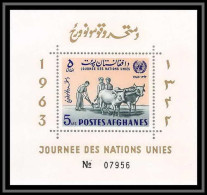 Postes Afghanes (Afghanistan) - 3234/ Bloc N°41c Journée Des Nations Unies Vache Caws ** MNH  - Koeien