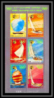 Nord Yemen YAR - 3587/ N°1426 / 1431 Jeux Olympiques (olympic Games) 1972 Kiel Munchen ** MNH Voile Sailing 1971 - Vela