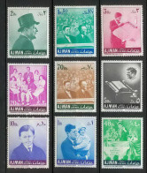 Ajman - 2544b/ N°141/149 A Kennedy Birthday 1967 ** MNH  - Kennedy (John F.)