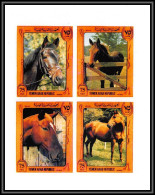 Nord Yemen YAR - 4429/ Bloc Collectif Serie Non émise RRR Horse Chevaux ** MNH Unadopted Proofs Essays  - Paarden