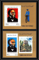 Nord Yemen YAR - 3975/ Blocs N°210/211 Upu Sir Rowland Hill Cote 60 Euros Neuf ** MNH Non Dentelé Imperf - Rowland Hill