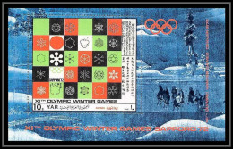 Nord Yemen YAR - 3616/ Bloc N°161 Jeux Olympiques (olympic Games) Sapporo 1972 ** MNH Ice Crystals - Winter 1972: Sapporo