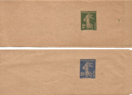 FRANCE ANNEE 1907/1939 ENTIERS BANDES JOURNAUX  N°BJ1 278, BJ1 279 NEUVES ** MNH TB COTE 22,00 € - Bandes Pour Journaux