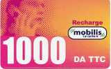 @+ Algerie - Mobilis - 1000DA - Algérie