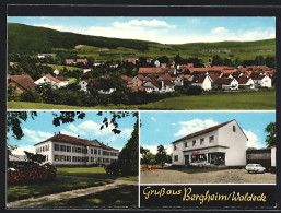 AK Bergheim / Waldeck, Ortsansichten, Haus Ernst - Gemischtwaren  - Waldeck