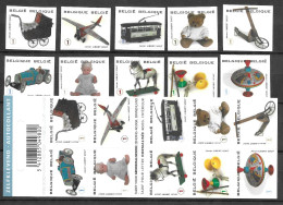 Boekje 89 Speelgoed + Losse Zegels - 1997-… Validité Permanente [B]