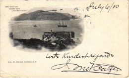 PC US, CA, SAN FRANCISCO, FORT POINT AND GOLDEN GATE, Vintage Postcard (b54613) - San Francisco