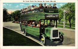 PC US, MO, ST. LOUIS, PARLOR CAR SERVICE, Vintage Postcard (b54543) - St Louis – Missouri