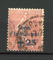 FR - - Yv. N° 250  (o)   25c S 50c  Caisse Amortissement Cote 30 Euro  BE   2 Scans - 1927-31 Caisse D'Amortissement