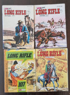 LONG RIFLE: Lot De 4 BD Toutes Différentes (N°26+51+78+107) époque 1980/96 - Small Size