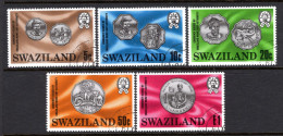 Swaziland 1979 Coins Set Used (SG 327-331) - Swaziland (1968-...)