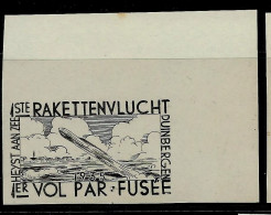 E7- ND - **  -    - Courrier Par Fusée En Belgique - Duinbergen - Erinnophilie - Reklamemarken [E]