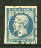 Superbe & Rare N° 10 Cachet Gros Points - 1852 Louis-Napoleon