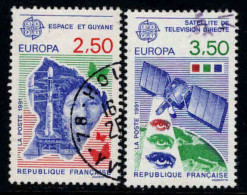 France - 1991 - N° 2696/2697 - Oblitérés - Used - Used Stamps