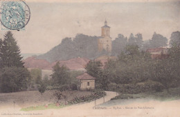 Chatenois Colorisée Eglise Route Du Neufchateau 1904 - Chatenois