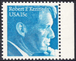 !a! USA Sc# 1770 MNH SINGLE W/ Right Margin (a2) - Robert F. Kennedy - Neufs