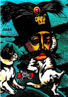 CPSM PERSE Iran Shah Chat Cat Satirique Caricature Non Circulé - Iran