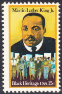 !a! USA Sc# 1771 MNH SINGLE (a2) - Dr. Martin Luther King - Neufs