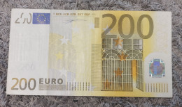 European Union  200 Euro Banknote 2002 Rare S Series Italy 200€ 2002 - 200 Euro