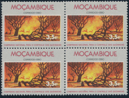 Mozambique - 1980 - Campaign Against Bush Fires - BL4 - MNH - Mosambik