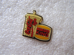 PIN'S  COCA COLA  LIGHT  BURGER KING - Coca-Cola