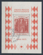 Monaco  N°933 Croix Rouge 1973 - Used Stamps